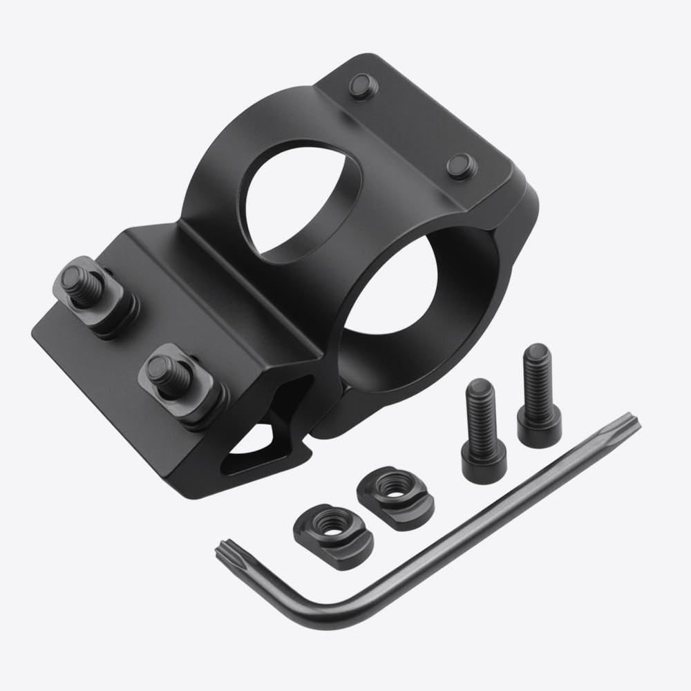 25.4mm Diameter Flashlight Mount 1 inch M Lock Light Mount Compatible with M Lock Rail Systems