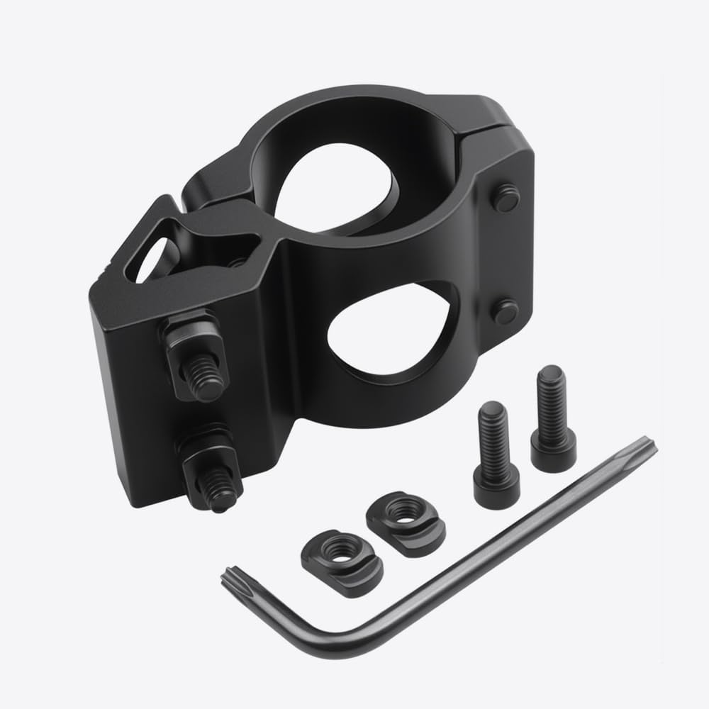 25.4mm Diameter Flashlight Mount 1 inch M Lock Light Mount Compatible with M Lock Rail Systems