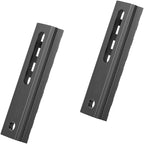 Aluminum Adjustable Pitch Slotted Made Picatinny Rail with 2 T-Nuts & Screws 2 Wrench for Mlok Compatible