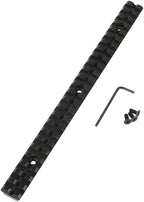 25 Slots and 257mm Length 20mm Mount Picatinny Rail of Aluminum Alloy for Hunting Scope and Flashlight Mount