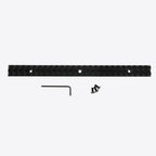 25 Slots and 257mm Length 20mm Mount Picatinny Rail of Aluminum Alloy for Hunting Scope and Flashlight Mount