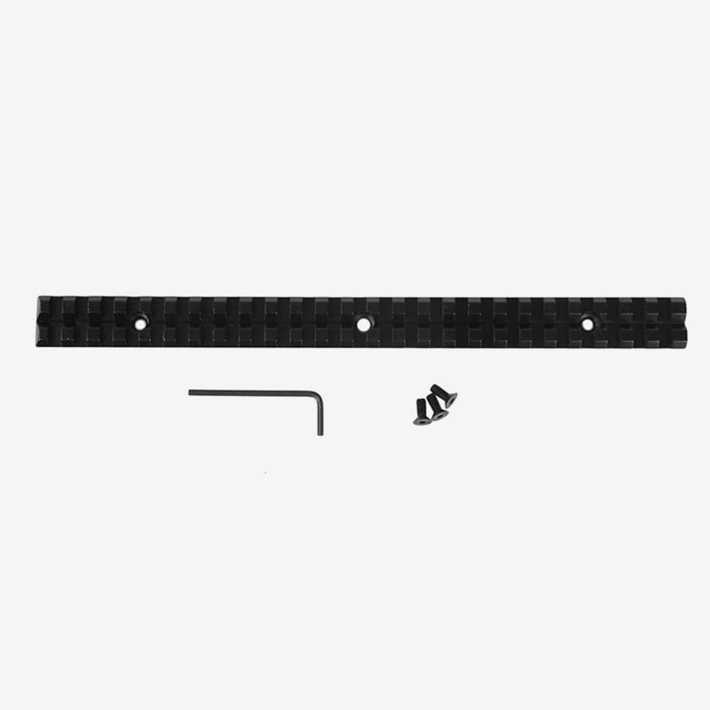 25 Slots and 257mm Length 20mm Mount Picatinny Rail of Aluminum Alloy for Hunting Scope and Flashlight Mount
