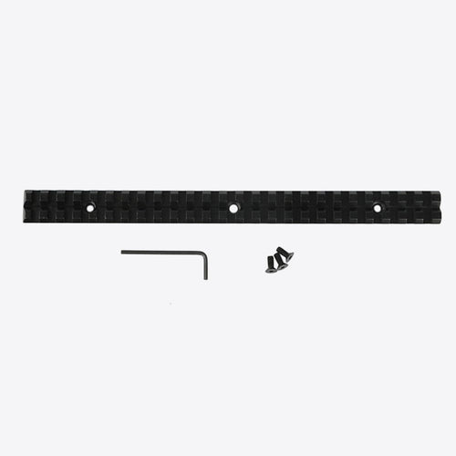 20mm Picatinny Rail – 257mm Length, 25 Slots, Aluminum Alloy, Weaver Compatible