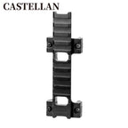Pistol Picatinny Rail Mount Combo — Top & Bottom Rail with Micro Red Dot Sight (Set of 2)