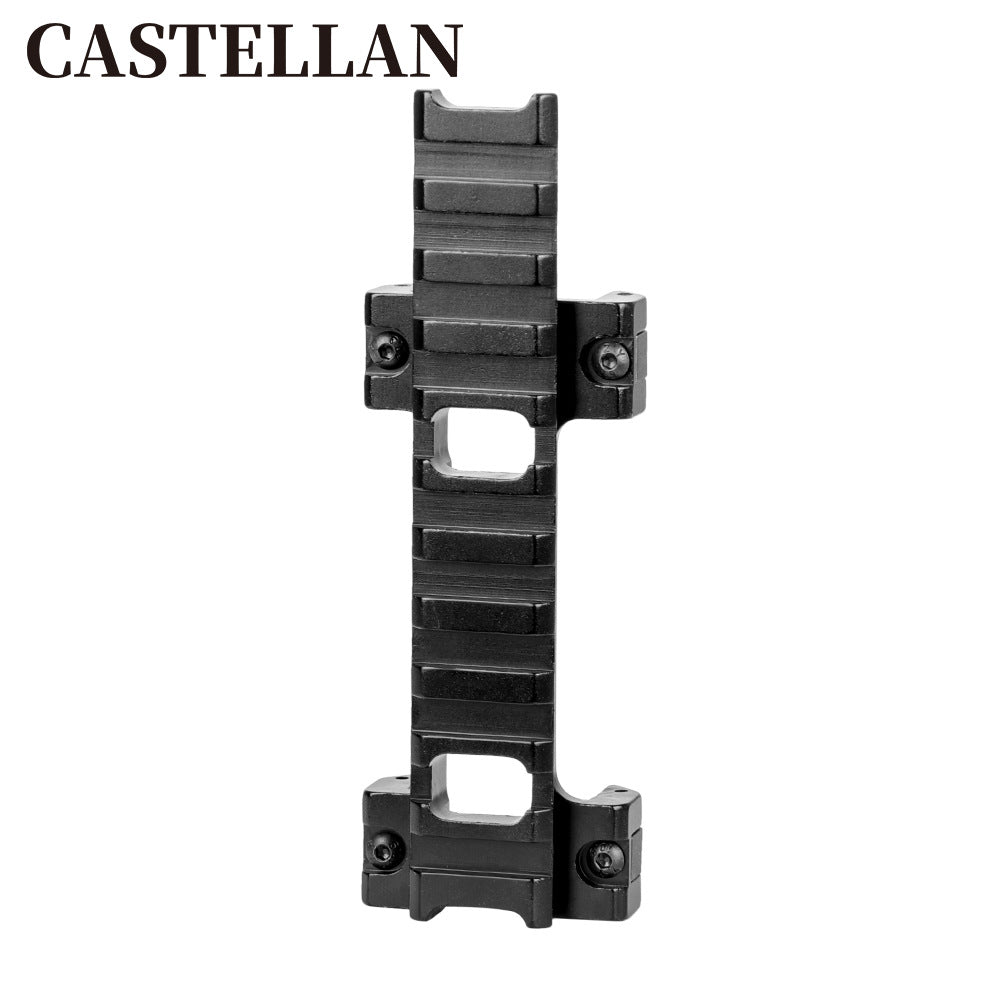 Pistol Picatinny Rail Mount Combo — Top & Bottom Rail with Micro Red Dot Sight (Set of 2)