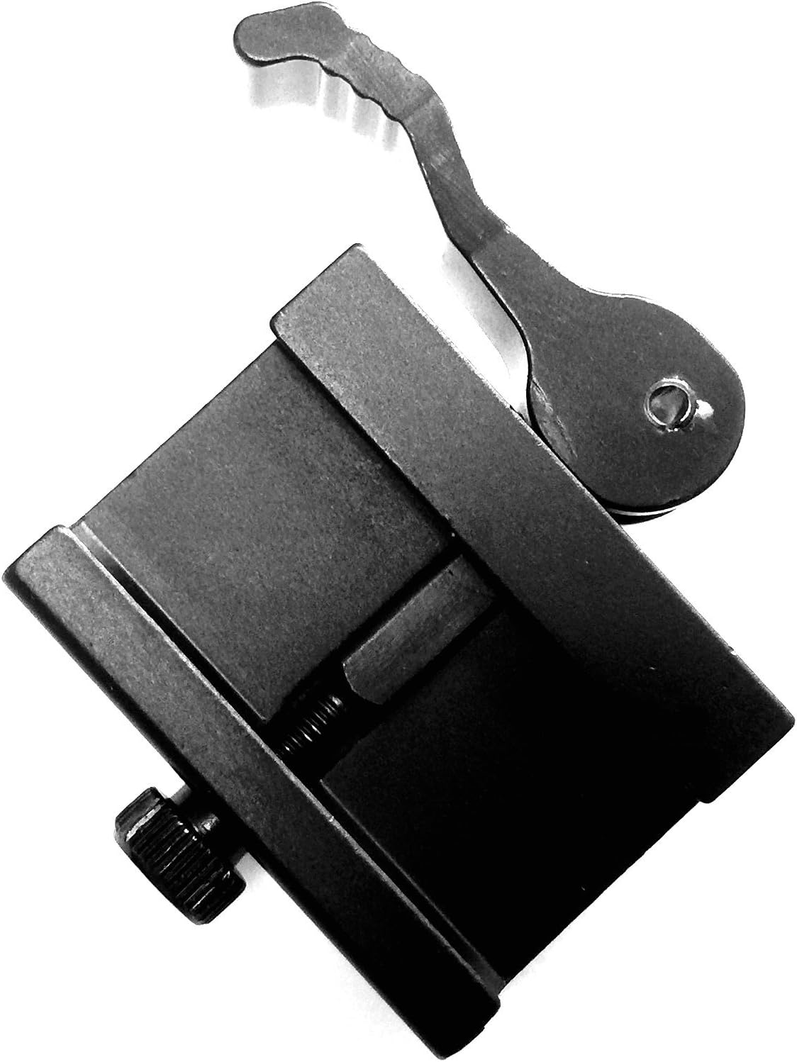 Castellan Universal QD Lever-Lock Riser — 3-Slot Picatinny, 15mm Saddle Height