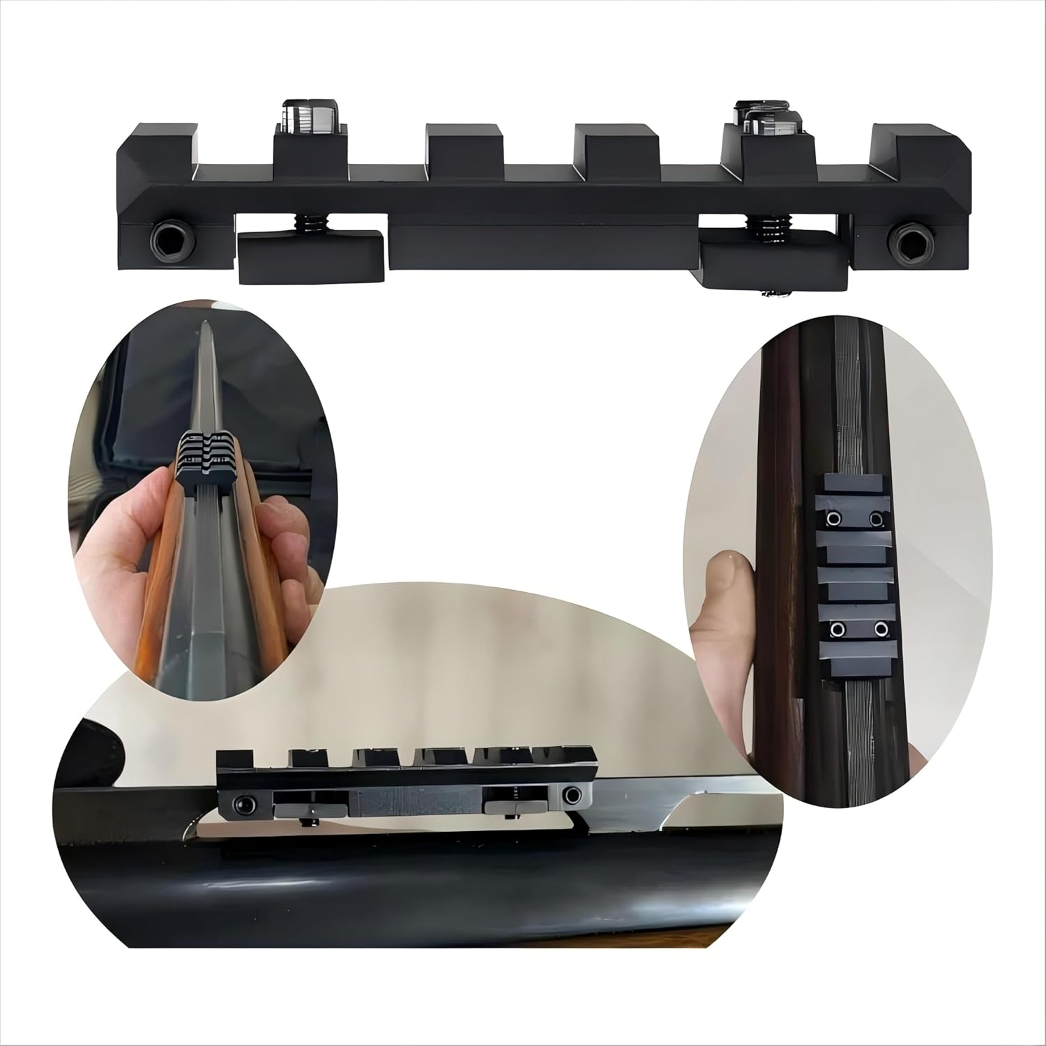 Picatinny Ventilated Rib Rail Scope Mount for The IZH-27 MR-153/155 MP-233 TOZ-120 MTs21-12 TOZ-84
