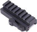 Castellan 7-Slot Quick-Release Picatinny Riser Mount Adapter — Aircraft Aluminum