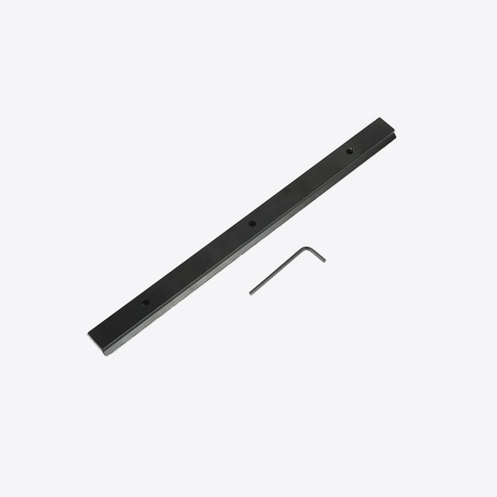 25 Slots and 257mm Length 20mm Mount Picatinny Rail of Aluminum Alloy for Hunting Scope and Flashlight Mount
