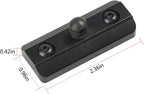 M Lock Bipod Adapter Mount with M Lock Sling Stud – Includes 4 T-Nuts, 4 Screws, and 1 Wrench