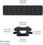 Picatinny Ventilated Rib Rail Scope Mount for The IZH-27 MR-153/155 MP-233 TOZ-120 MTs21-12 TOZ-84