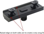 M Lock Bipod Adapter Mount with M Lock Sling Stud – Includes 4 T-Nuts, 4 Screws, and 1 Wrench