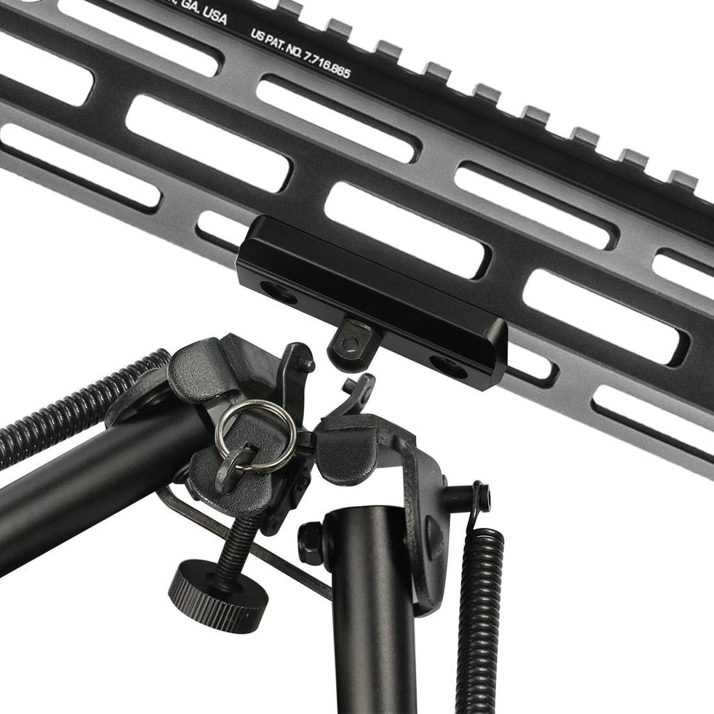 M Lock Bipod Adapter Mount with M Lock Sling Stud – Includes 4 T-Nuts, 4 Screws, and 1 Wrench