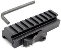 Castellan 9-Slot Quick-Release Picatinny Riser Mount Adapter — 6061 Aluminum