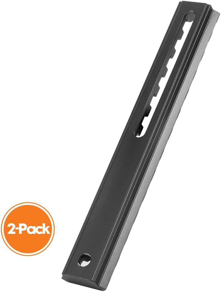 M-LOK to Picatinny Rail Adapter – Adjustable Pitch, 5.31" Aircraft Aluminum with T-Nuts & Screws