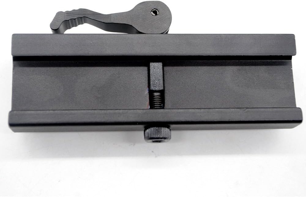 Castellan 9-Slot Quick-Release Picatinny Riser Mount Adapter — 6061 Aluminum