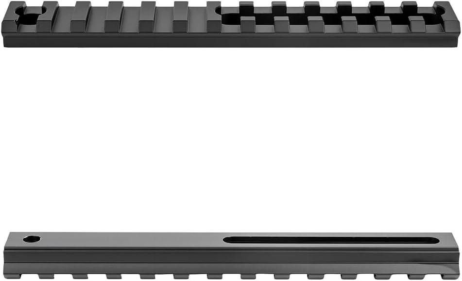 M-LOK to Picatinny Rail Adapter – Adjustable Pitch, 5.31" Aircraft Aluminum with T-Nuts & Screws