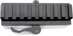 Castellan 9-Slot Quick-Release Picatinny Riser Mount Adapter — 6061 Aluminum