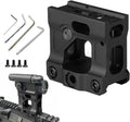 Red Dot Riser Mount, Optic Riser for Micro Red Dot, 2" Riser Mount Accepts All Footprint Optics