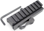 Castellan 9-Slot Quick-Release Picatinny Riser Mount Adapter — 6061 Aluminum