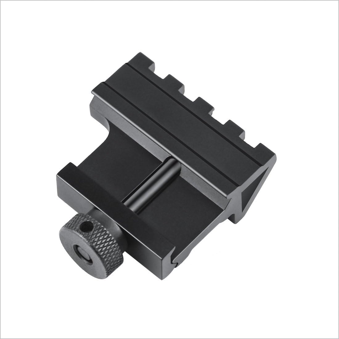 45° Offset Rail Mount — 4-Slot Picatinny / Weaver, Aluminum, for Flashlights, Lasers & Red Dots (Pack of 3)