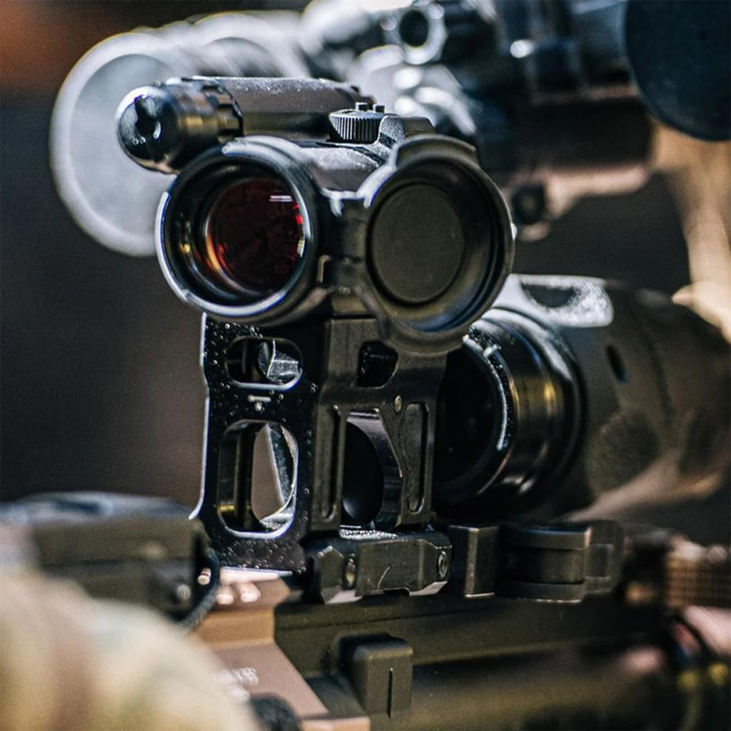 Red Dot Riser Mount, Optic Riser for Micro Red Dot, 2" Riser Mount Accepts All Footprint Optics