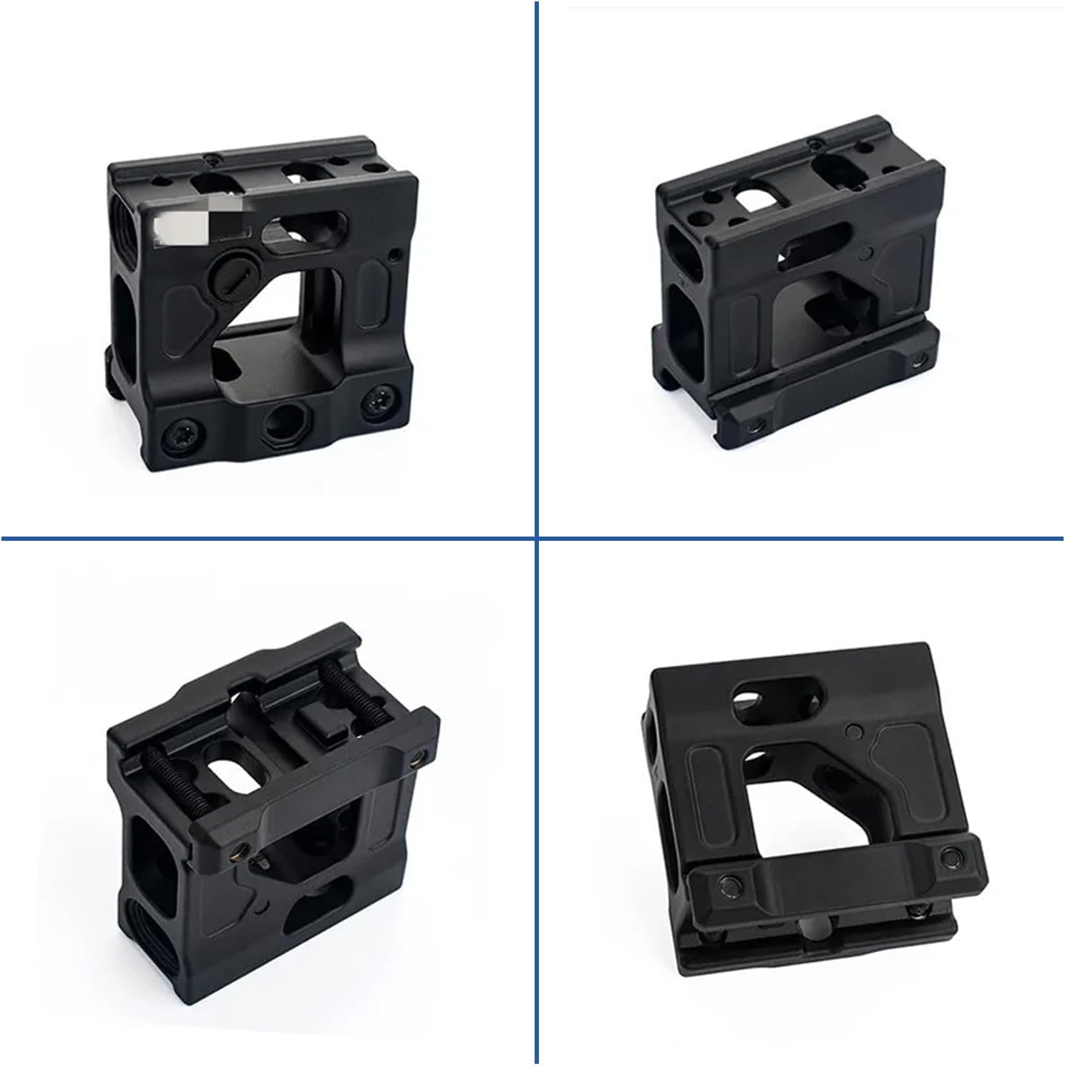 Red Dot Riser Mount, Optic Riser for Micro Red Dot, 2" Riser Mount Accepts All Footprint Optics