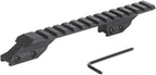 11mm to 20mm Dovetail to Picatinny Rail Adapter – Low Profile Cantilever, 5.9" 6061 Aluminum for Red Dots & Scopes