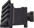 45° Offset Rail Mount — 4-Slot Picatinny / Weaver, Aluminum, for Flashlights, Lasers & Red Dots (Pack of 3)