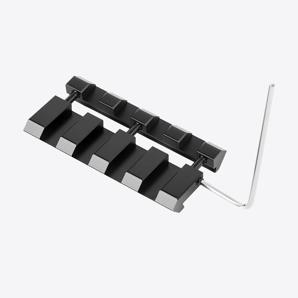11mm Dovetail to 20mm Picatinny Adapter, Non-Riser Clip, 4/9 Slots Design, Compatible with Red Dot, Holographic Sight, Laser Rangefinder & Optics Accessories