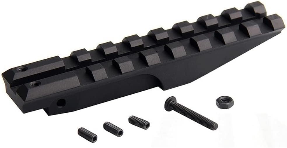 Castellan Rear Sight Rail Scope Mount — MIL-STD-1913 Picatinny, Low-Profile Red Dot