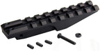 Castellan Rear Sight Rail Scope Mount — MIL-STD-1913 Picatinny, Low-Profile Red Dot
