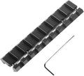 11mm Dovetail to 20mm Picatinny Adapter, Non-Riser Clip, 4/9 Slots Design, Compatible with Red Dot, Holographic Sight, Laser Rangefinder & Optics Accessories