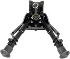 6-9 Inch Adjustable Bipod, Aluminum Alloy Foldable Stand, Universal Outdoor Support for Shooting & Observation