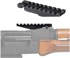 Castellan Rear Sight Rail Scope Mount — MIL-STD-1913 Picatinny, Low-Profile Red Dot