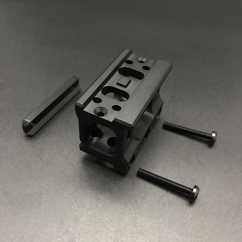 T1/T2 Red Dot Sight Riser Mount | Full CNC Aluminum | 1.53"/1.70"/1.93"/2" Centerline Heights