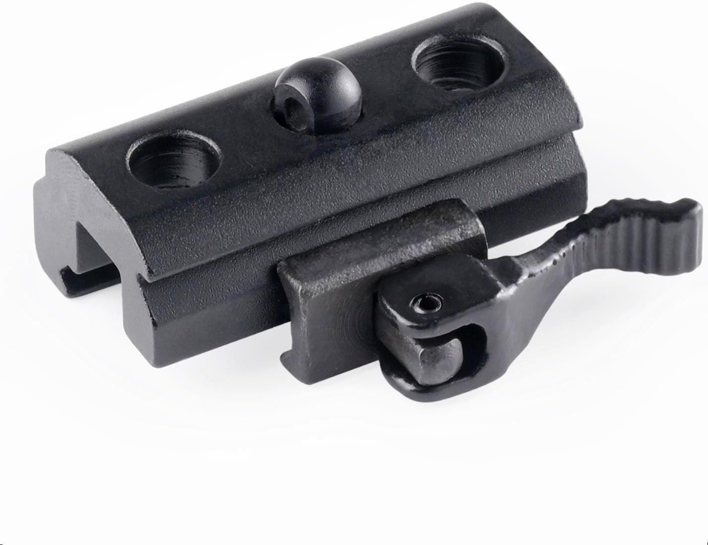 Quick Detach Cam Lock 20mm Picatinny Weaver Rails Bipod Adapter