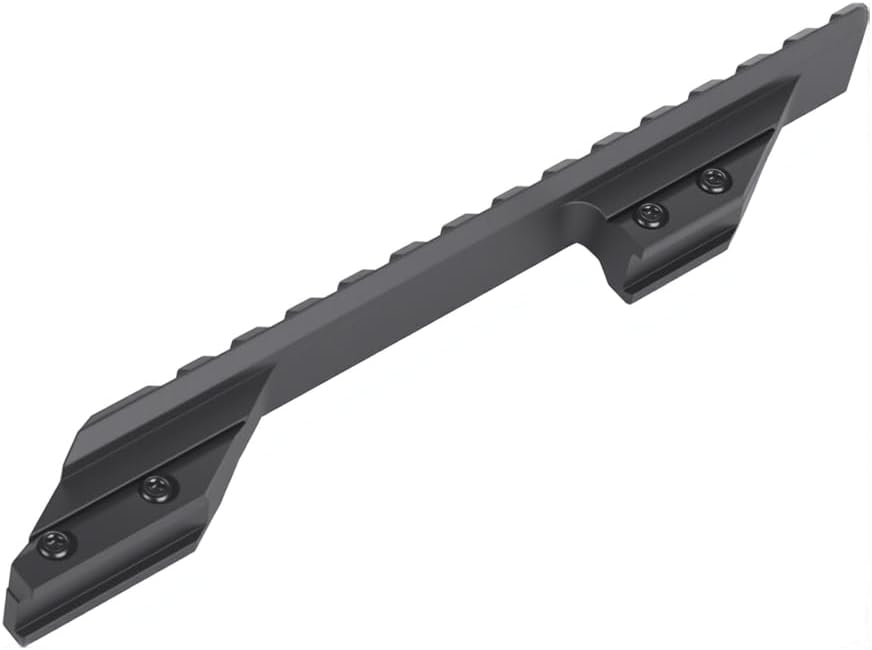 11mm to 20mm Dovetail to Picatinny Rail Adapter – Low Profile Cantilever, 5.9" 6061 Aluminum for Red Dots & Scopes