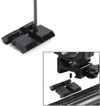 2Pcs 11mm Dovetail to 20mm Picatinny Weaver Low Profile Snap-in Rail Adaptor for Rifle Scope
