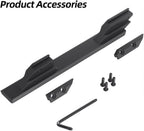 11mm to 20mm Dovetail to Picatinny Rail Adapter – Low Profile Cantilever, 5.9" 6061 Aluminum for Red Dots & Scopes