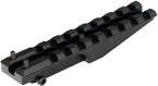 Castellan Rear Sight Rail Scope Mount — MIL-STD-1913 Picatinny, Low-Profile Red Dot