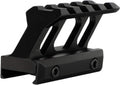 Picatinny Riser Mount 1" inch High Profile 45 Degree Angled Forward Extending for Micro Reflex Sight Red Dot Scope