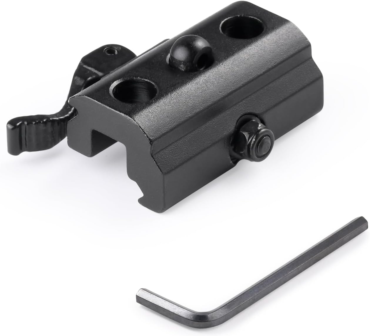Quick Detach Cam Lock 20mm Picatinny Weaver Rails Bipod Adapter