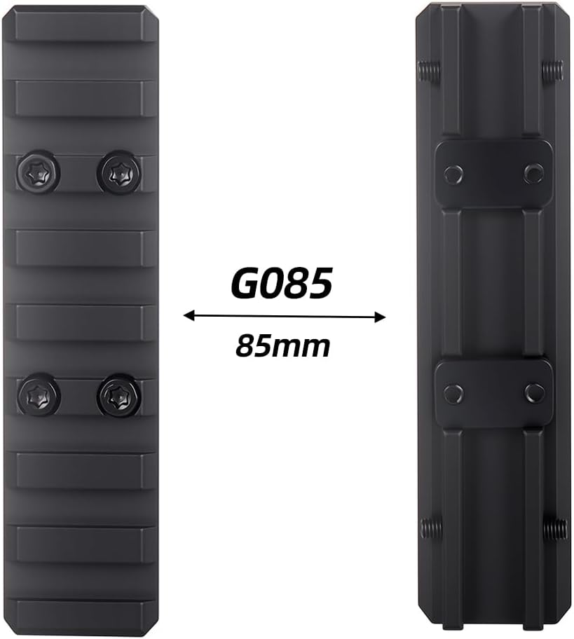 Picatinny Vent Rib Rail Scope Mount – 8-Slot CNC Aluminum Adapter for IZH-27, MR-153/155, MP-233, TOZ-120, MTs21-12 & TOZ-84