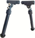 Tactical MLOK Bipod 6.5 to 9 Inch Adjustable Folding Bi-pod for Outdoor Hunting and Shooting Attach to M-Rail (Black)