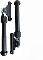 Tactical MLOK Bipod 6.5 to 9 Inch Adjustable Folding Bi-pod for Outdoor Hunting and Shooting Attach to M-Rail (Black)