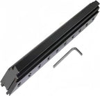 11mm Dovetail to 20mm Picatinny Rail Adapter | 225mm | CNC Aluminum Alloy