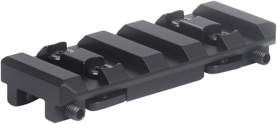 Picatinny Vent Rib Rail Scope Mount – 5-Slot CNC Aluminum Adapter for IZH-27, MR-153/155, MP-233, TOZ-120, MTs21-12 & TOZ-84