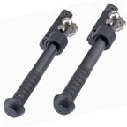 Tactical MLOK Bipod 6.5 to 9 Inch Adjustable Folding Bi-pod for Outdoor Hunting and Shooting Attach to M-Rail (Black)