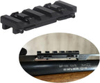 Picatinny Vent Rib Rail Scope Mount – 5-Slot CNC Aluminum Adapter for IZH-27, MR-153/155, MP-233, TOZ-120, MTs21-12 & TOZ-84
